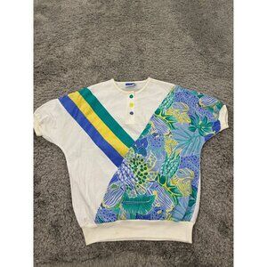 Vtg CAPE COD Sportswear Jacket Womans 10 Asymmetrical Windbreaker Shacket USA